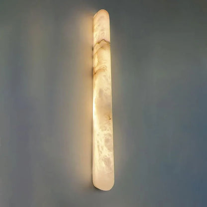 Camille Oval Marble Wall Lamp Luxury LED Sconce Light