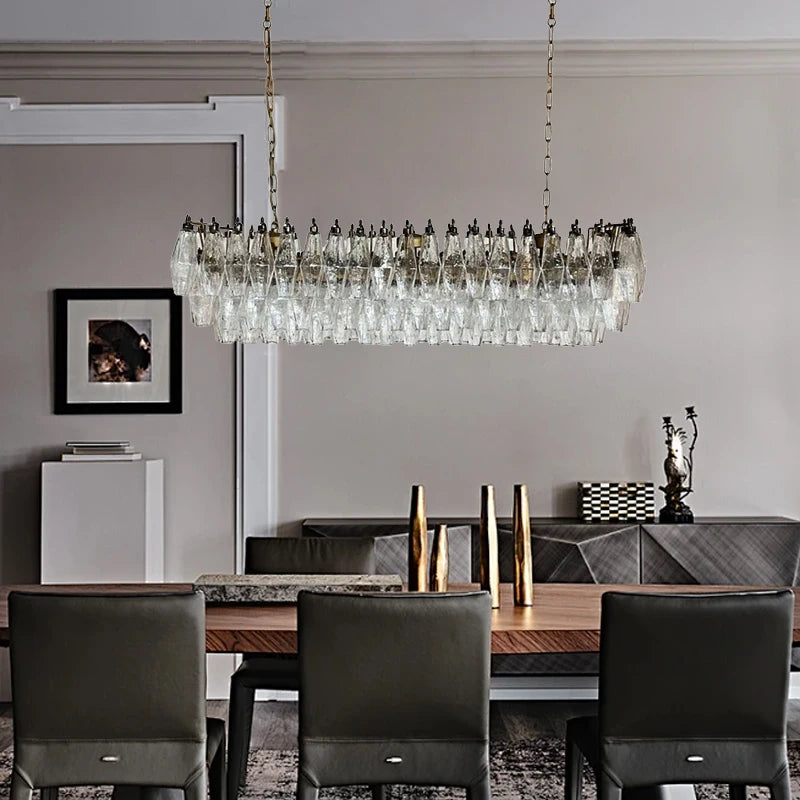 Aurélie Nordic Vintage Glass Pendant Light Luxury Suspension Lamp