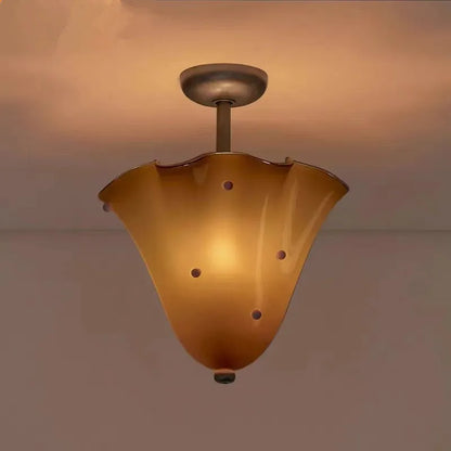 Geneviève Stained Glass Ceiling Light