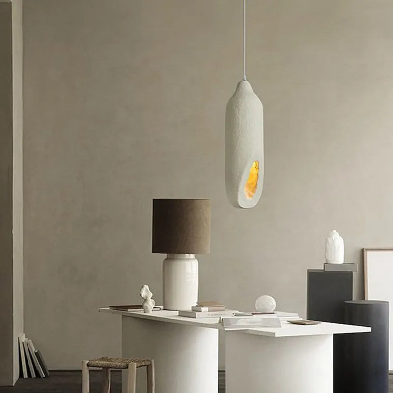 Amélie Wabi Sabi Cement Pendant Light Minimalist Chandelier