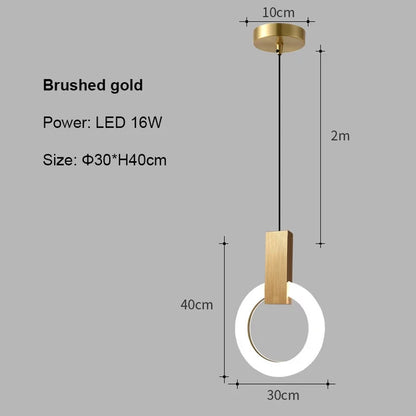 Isabelle Circular Halo Pendant