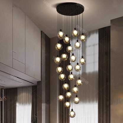 Sophie Luxury Crystal Multi-Head Pendant Chandelier