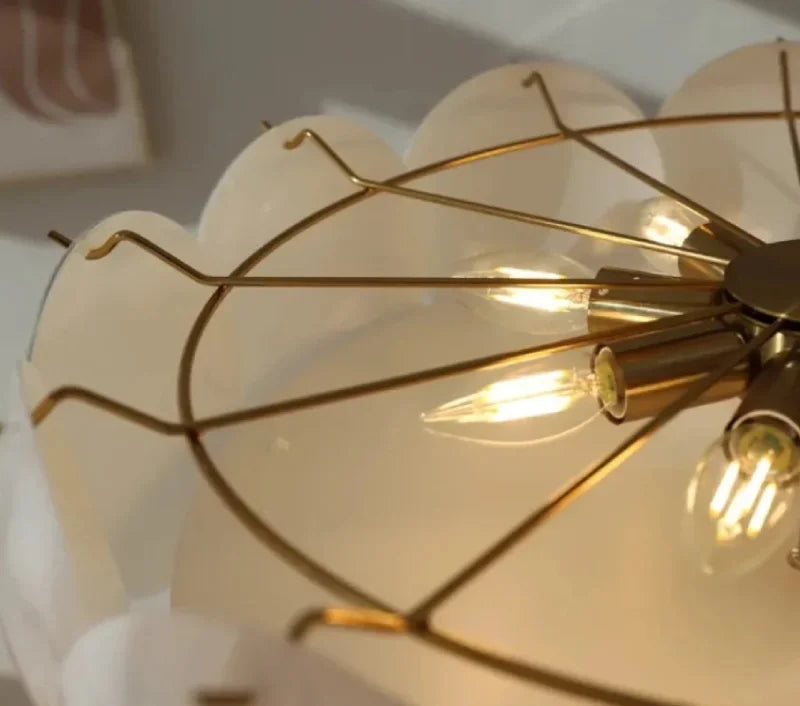 Amélie Aurora Shell Glass Pendant Lamp