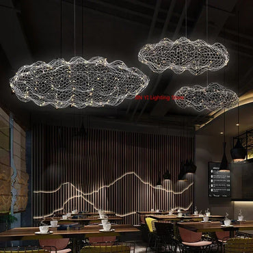 Sophie Cloud Mesh Pendant Chandelier
