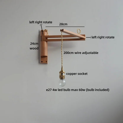 Aurore Wabi Sabi Glass Wall Lamp Nordic Style