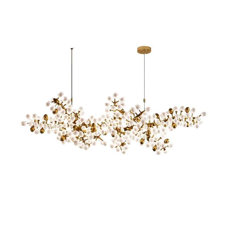 Chloé Golden Grape Vine Chandelier