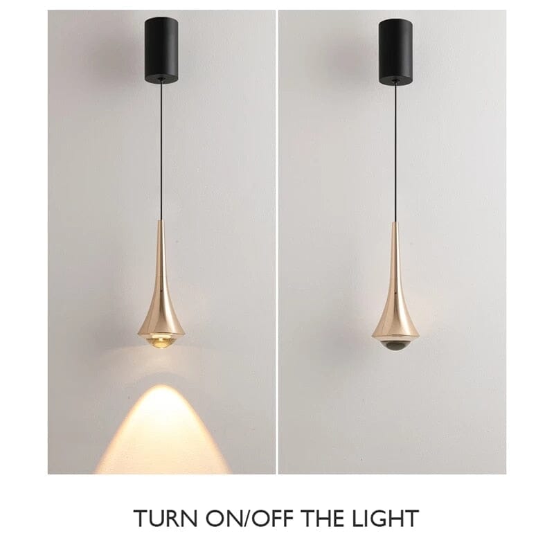 Sophie Minimalist Water Drop LED Pendant