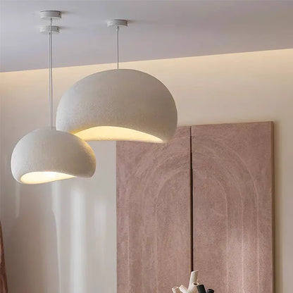 Sélène Wabi-Sabi Textured Dome Pendant Light