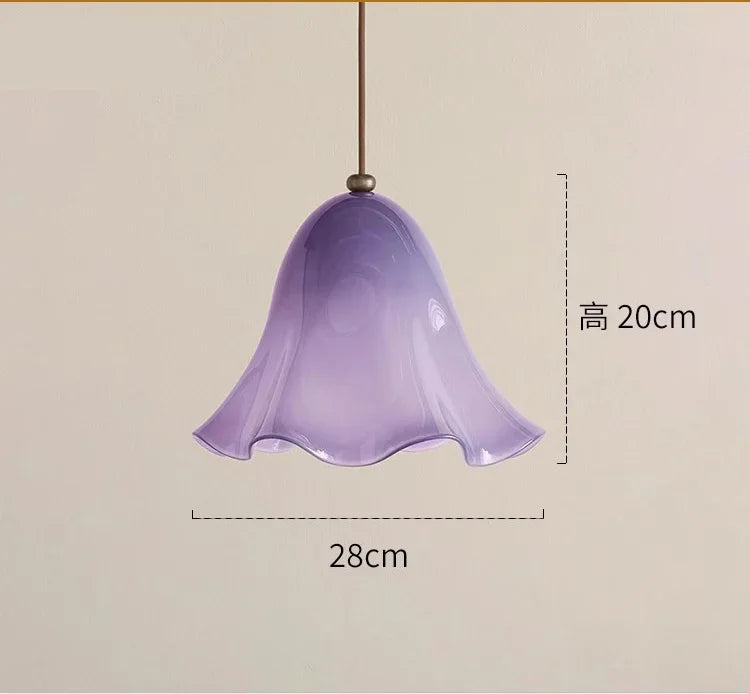 Geneviève Stained Glass Ceiling Light
