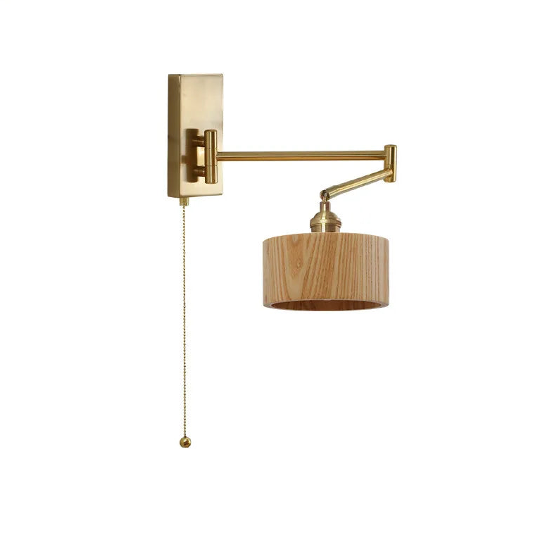 Madeleine Rotating Wall Lamp Pull Chain Switch