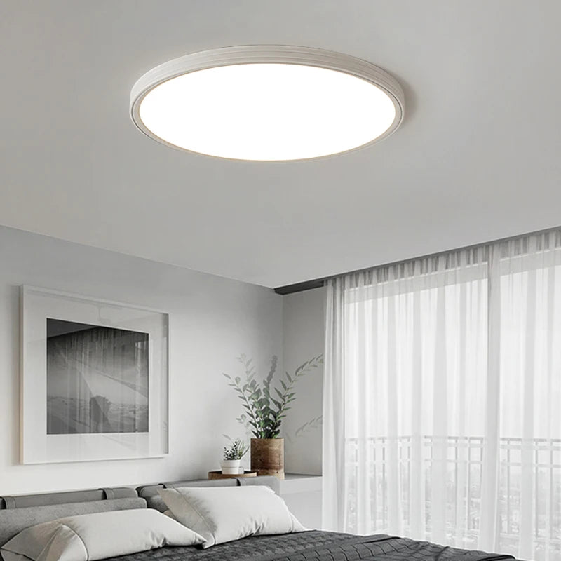 Juliette Ultrathin LED Remote Dimming Ceiling Light Modern
