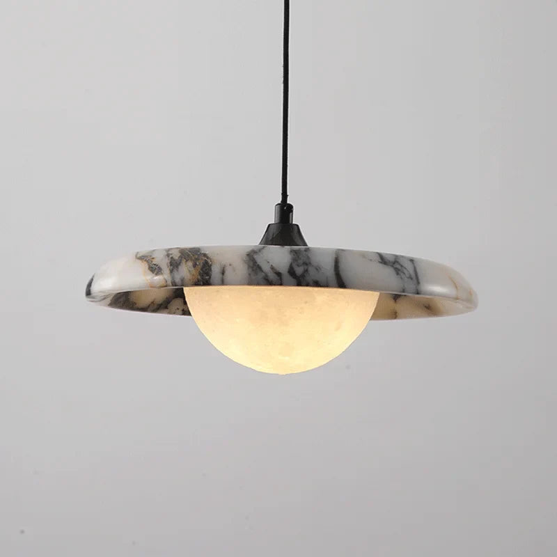 Amélie Celestial Marble & Glass Pendant