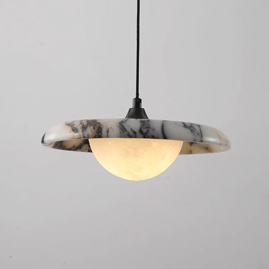 Amélie Celestial Marble & Glass Pendant