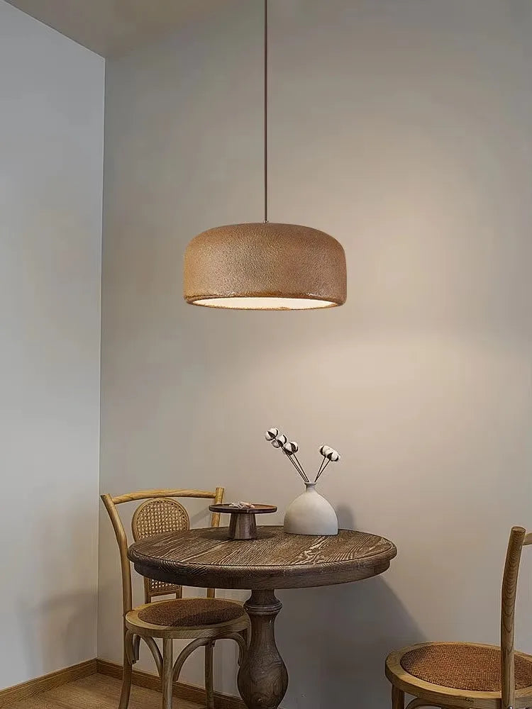 Mirelle Wabi-Sabi Textured Dome Pendant Light
