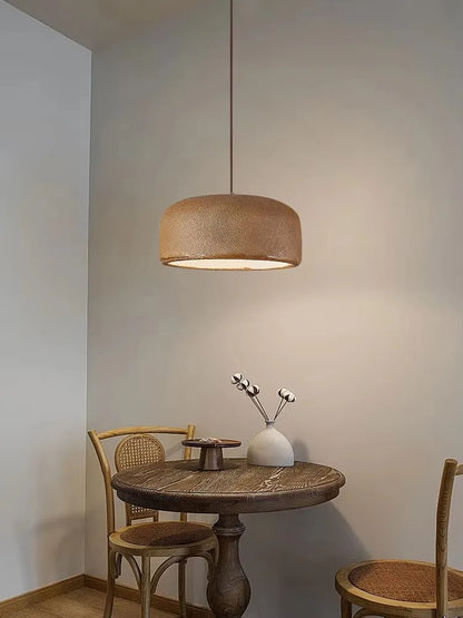 Mirelle Wabi-Sabi Textured Dome Pendant Light