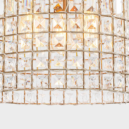 Aurélie Vintage Crystal Pendant Chandelier 6-Light Luxury