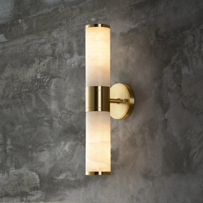 Elise Modern Marble Alabaster Wall Sconce Luxury Bedroom Light