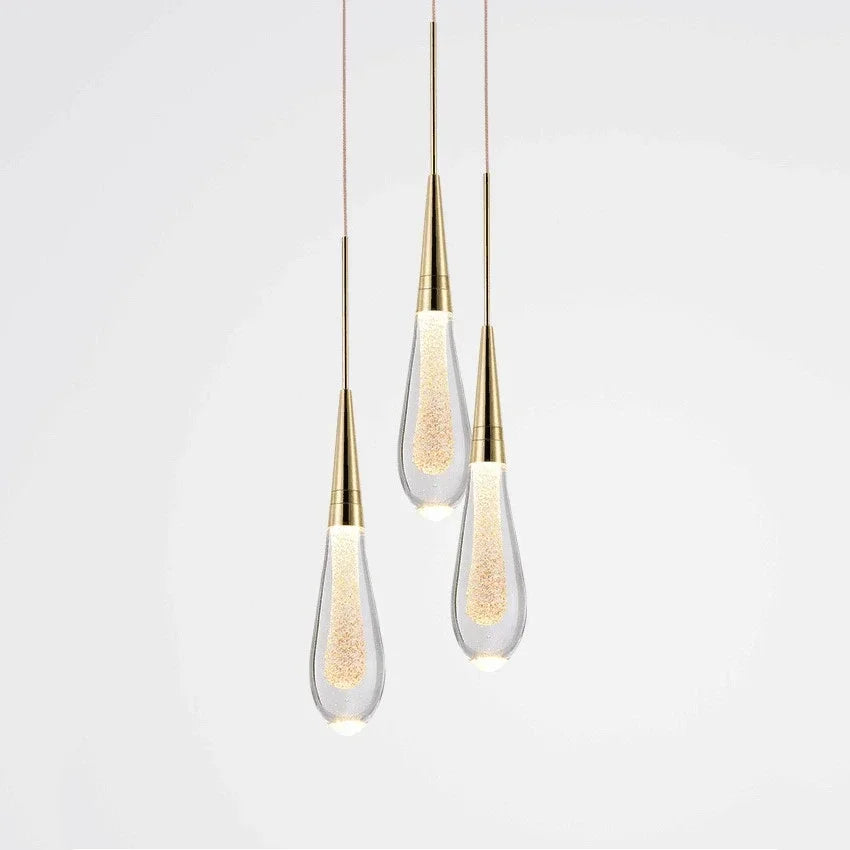 Madeleine Crystal Drop Chandelier Light