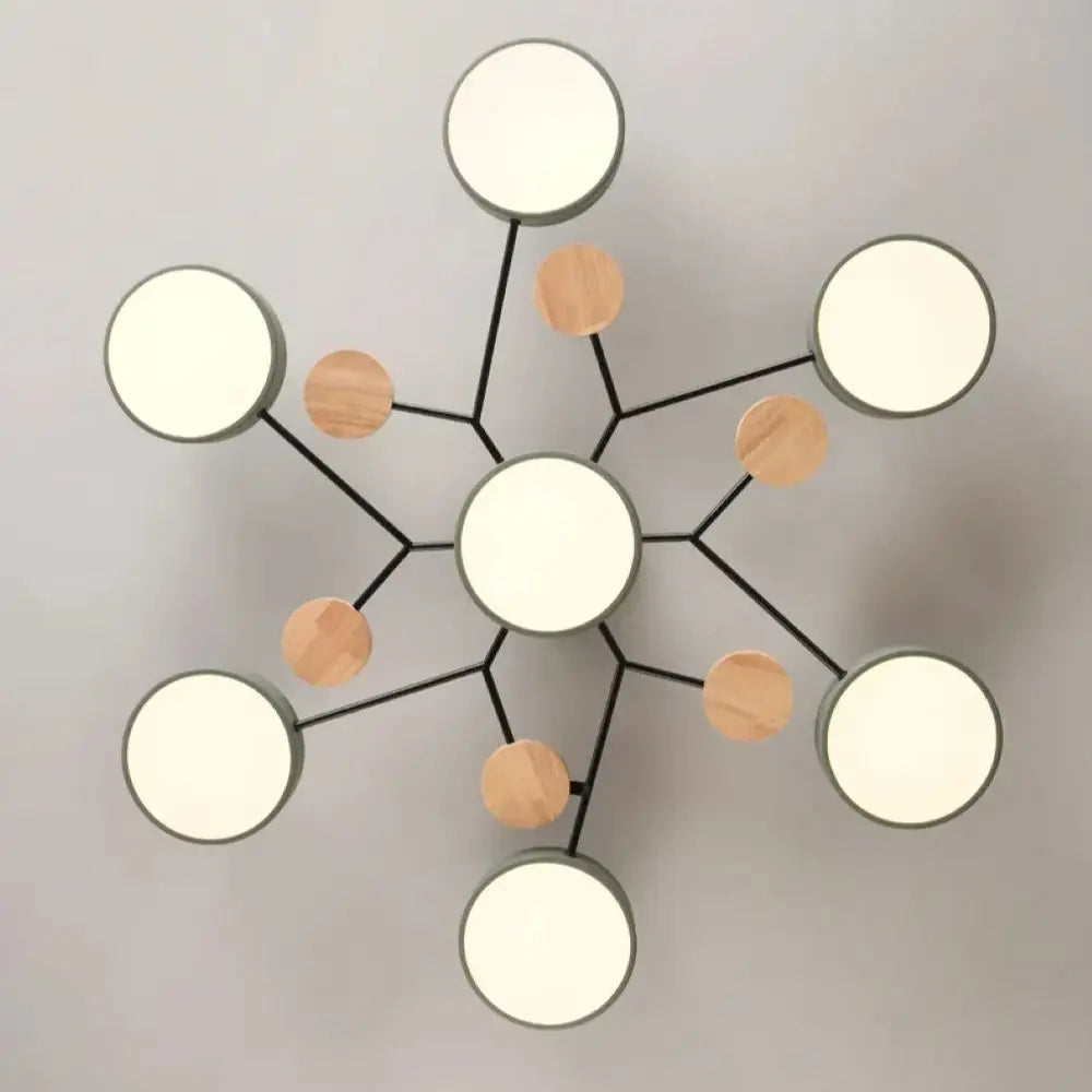 Anaïs Modern Tri-Color LED Ceiling Chandelier Light