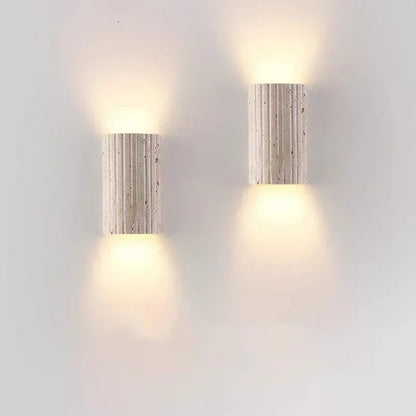 Yvonne Wabi-Sabi Stone LED Wall Lamp