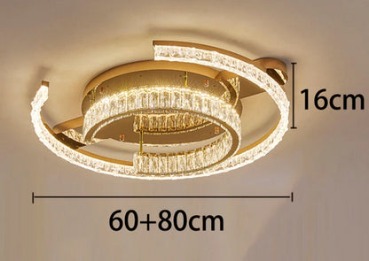 Modern LED Ceiling Light – Minimalist Acrylic Flush Mount for Bedroom & Living Room | Smart Dimmable Options