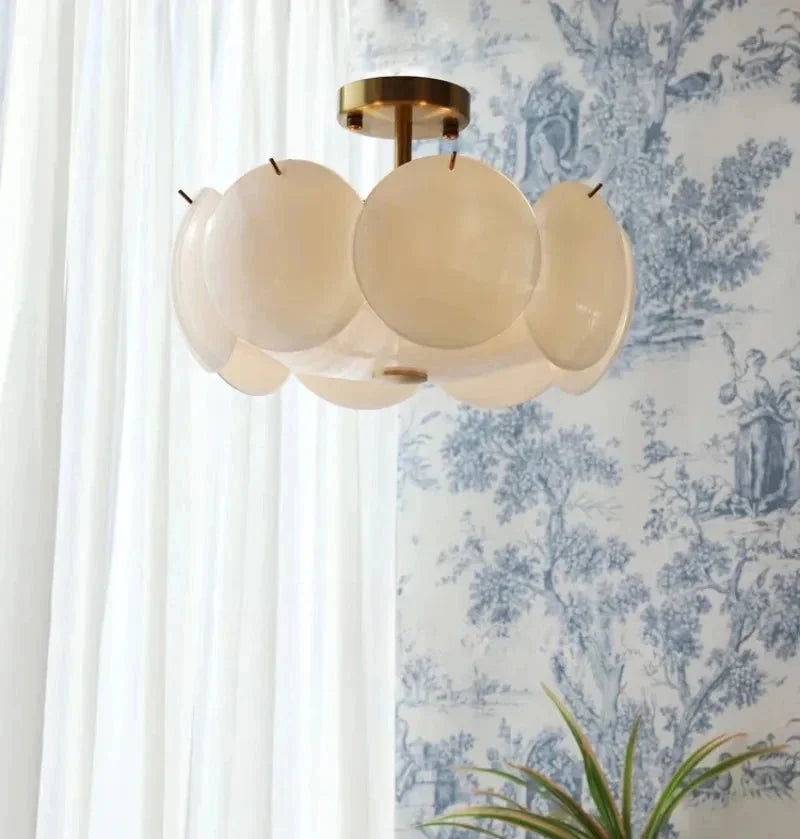 Amélie Aurora Shell Glass Pendant Lamp
