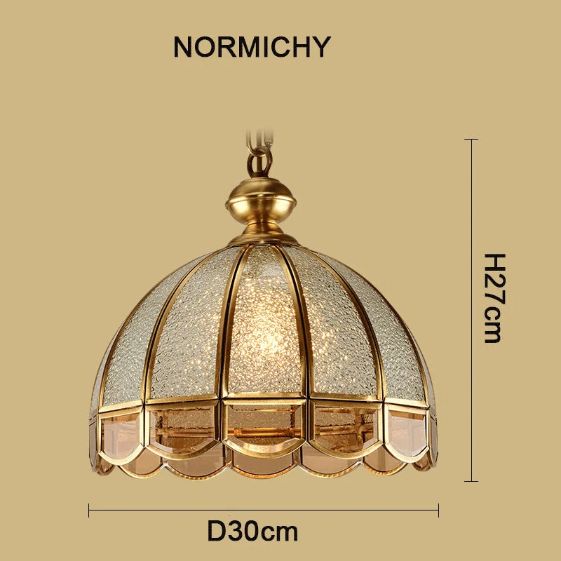 Eléonore Vintage Copper Chandelier for Dining & Hallway Spaces