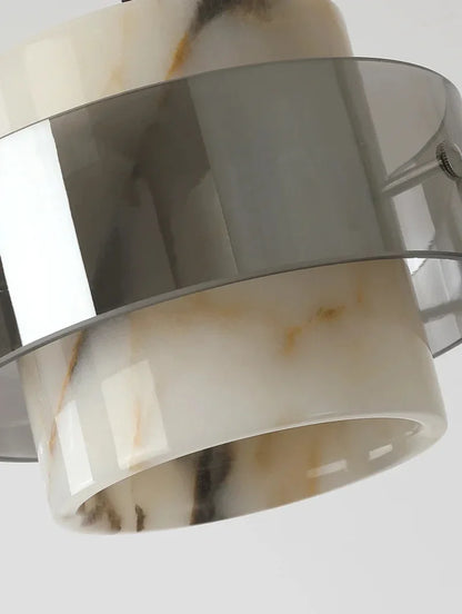 Selene Marble Halo Pendant Lamp