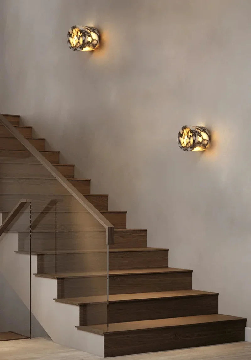 Amélie Lustra Marble LED Wall Sconce