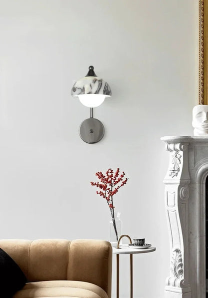 Élodie Orion Marble LED Wall Sconce