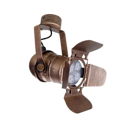Charlotte Industrial 4-Leaf Ceiling Light