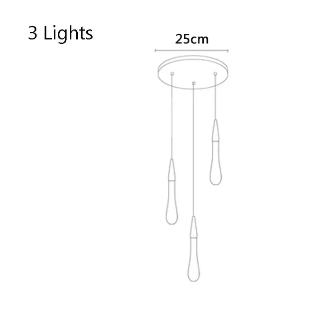 Madeleine Crystal Drop Chandelier Light