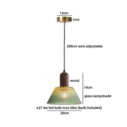 Isabelle Ceramic Pendant Light Japanese Vintage Style