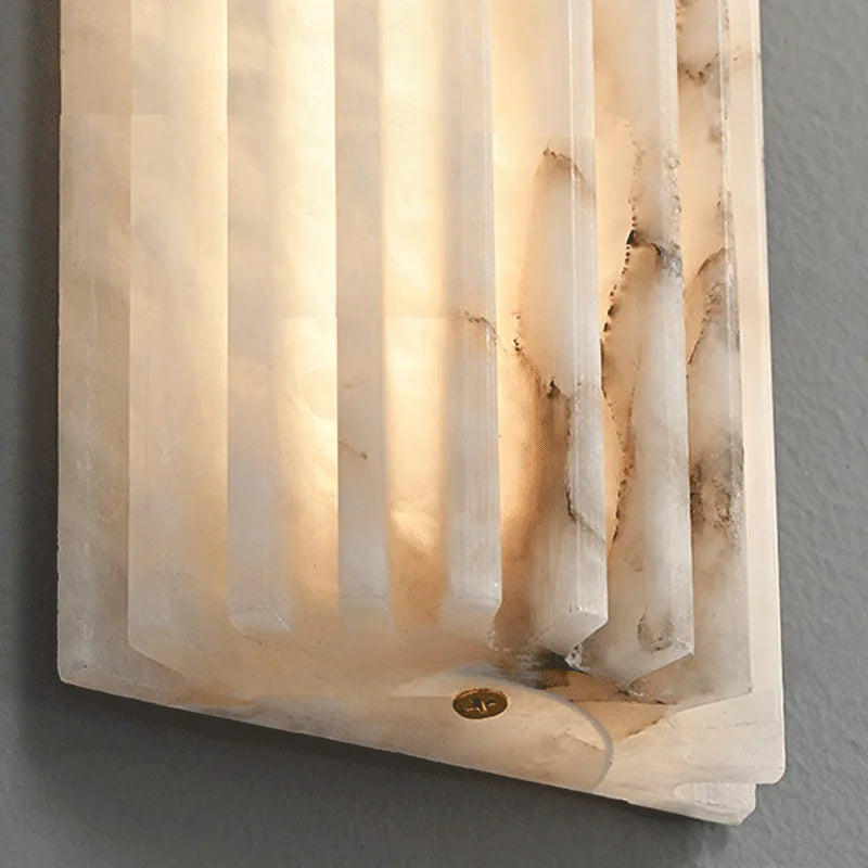 Camille Italian Marble Wall Lamp Luxury Minimalist Sconce Light