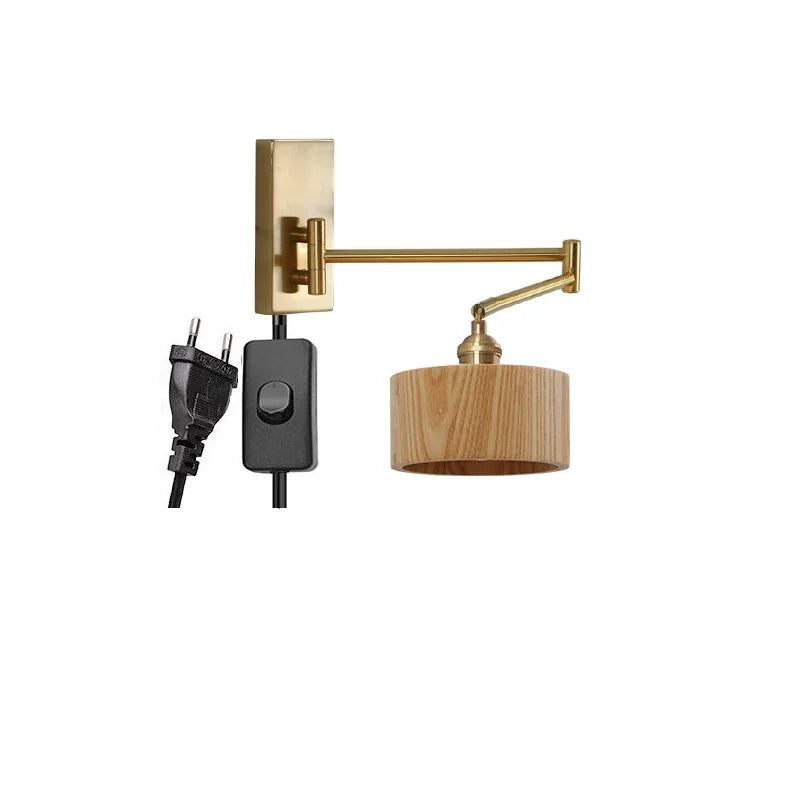 Madeleine Rotating Wall Lamp Pull Chain Switch