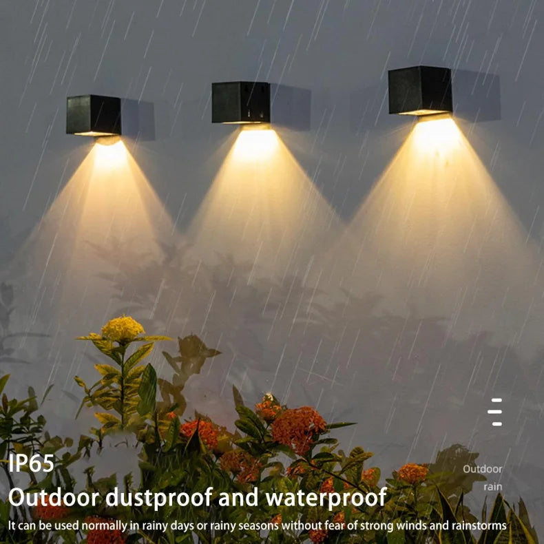 Elise Solar Outdoor Wall Light