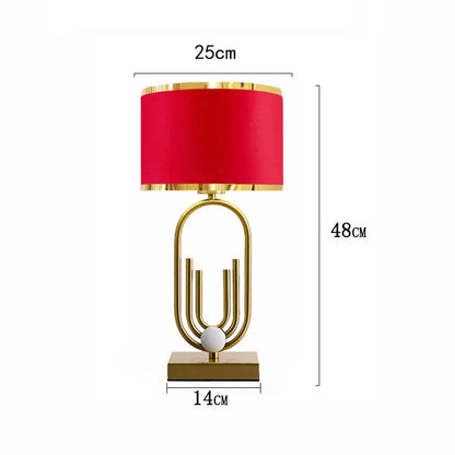 Orléans Modern Gold Geometric Table Lamp