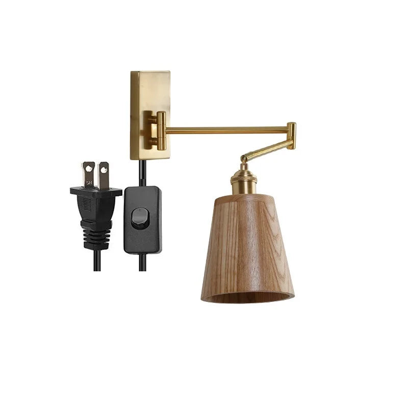 Madeleine Rotating Wall Lamp Pull Chain Switch
