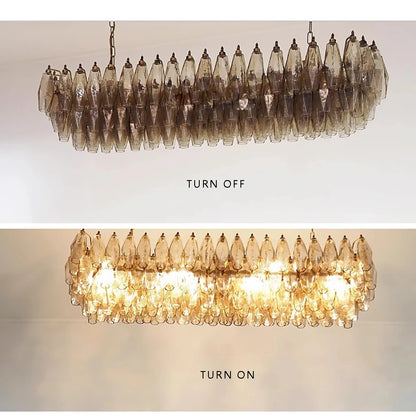 Aurélie Nordic Vintage Glass Pendant Light Luxury Suspension Lamp