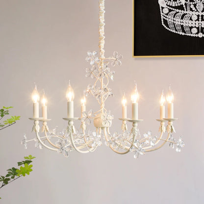 Amélie Crystal Flower Romantic European Chandelier