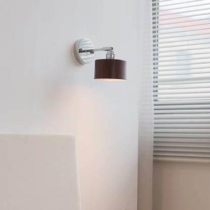 Clara Vintage Industrial Iron LED Wall Lamp Pull Chain