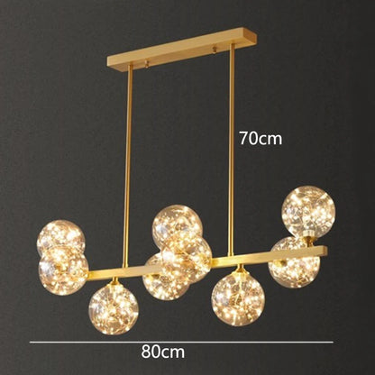 Aurélie Modern LED Pendant Chandelier for Living & Dining Rooms