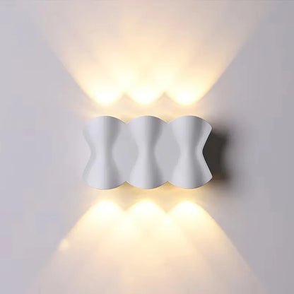 Colette Outdoor Up Down Wall Light Waterproof LED Fixture