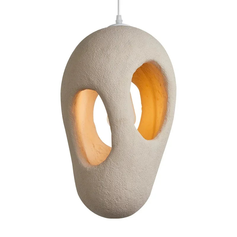 Élise Nordic Wabi Sabi Pendant Light Minimalist Hanging Lamp