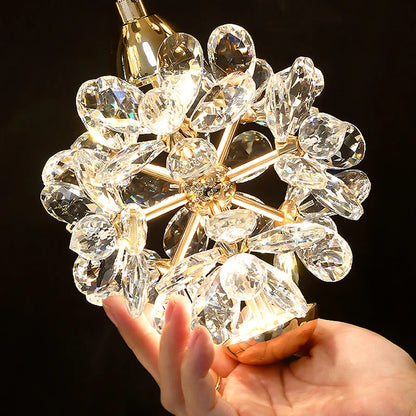 Modern Crystal Stair Pendant Light for Living Room and Hall