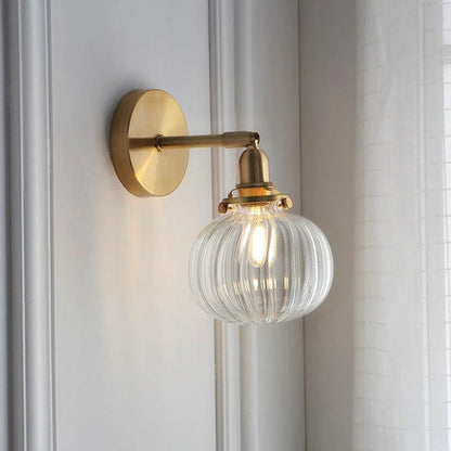 Orla Glass Wall Lamp – Modern Minimalist Elegance