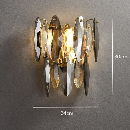 Elodie Crystal Leaf Nordic Luxury Chandelier
