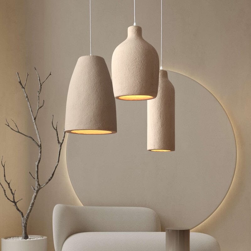 Sakura Wabi-Sabi Resin Pendant Light