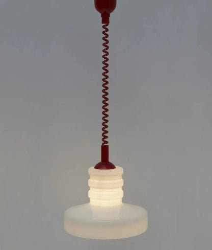 Chloé Chromatic Coil Glass Suspension Lamp