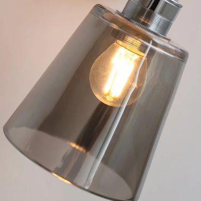 Camille Modern Glass Iron LED Wall Lamp Rotate Design